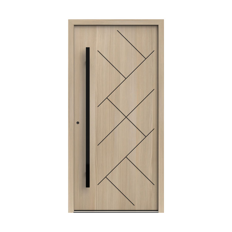 Carving Surface Ewropî-style Steel Wood Door